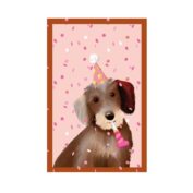 Minicard  Birthday Dachshund